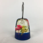 Japanese Bottle Opener Display Vtg Resin Flower Ornament Sen-nuki Blue JK200
