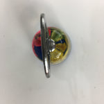 Japanese Bottle Opener Display Vtg Resin Flower Ornament Sen-nuki Blue JK200