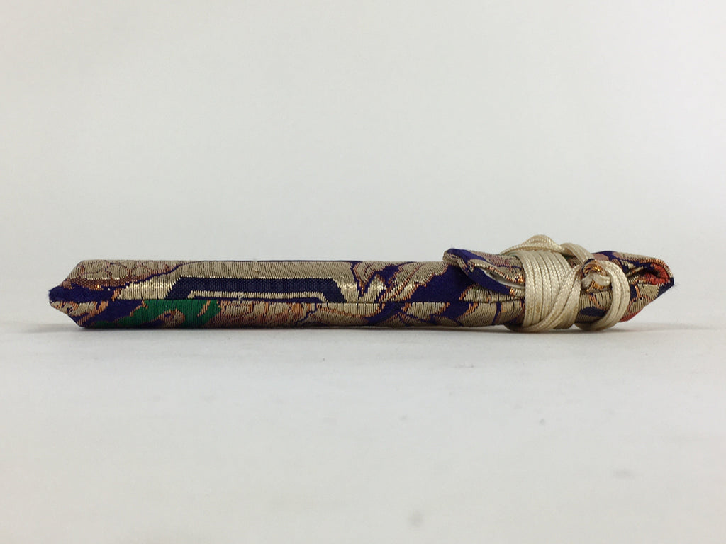 Japanese Boxed Kimono Accessory Vtg Kaiken Small Sword Case Shichigosan PX617