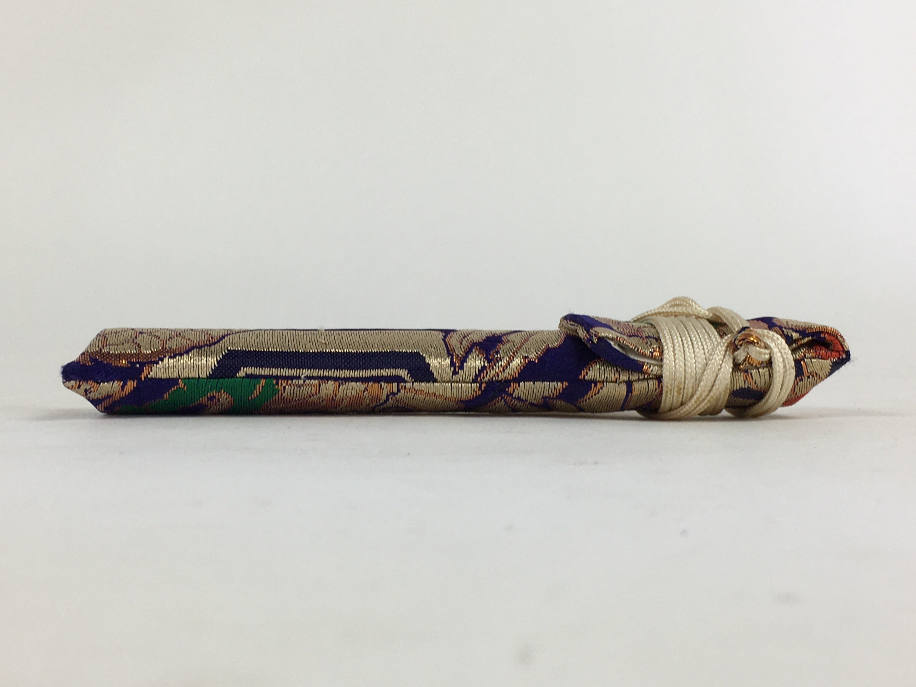 Japanese Boxed Kimono Accessory Vtg Kaiken Small Sword Case Shichigosan PX617