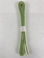 Japanese Boxed Obijime Kimono Accessory Silk Kumihimo Kimono Cord Lt Green OJ165