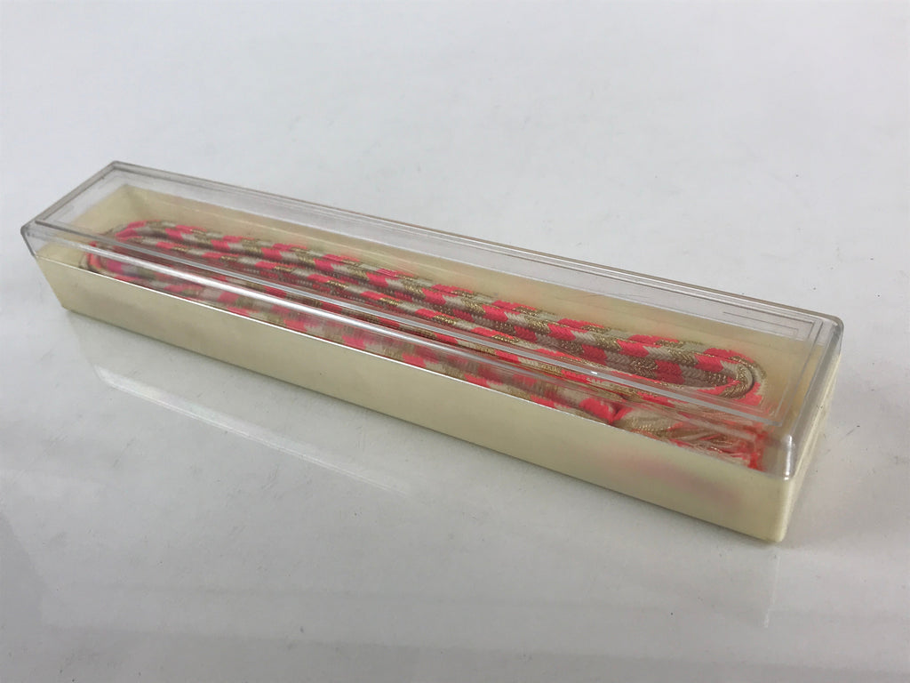 Japanese Boxed Obijime Kimono Accessory Silk Kumihimo Kimono Multi Color OJ164