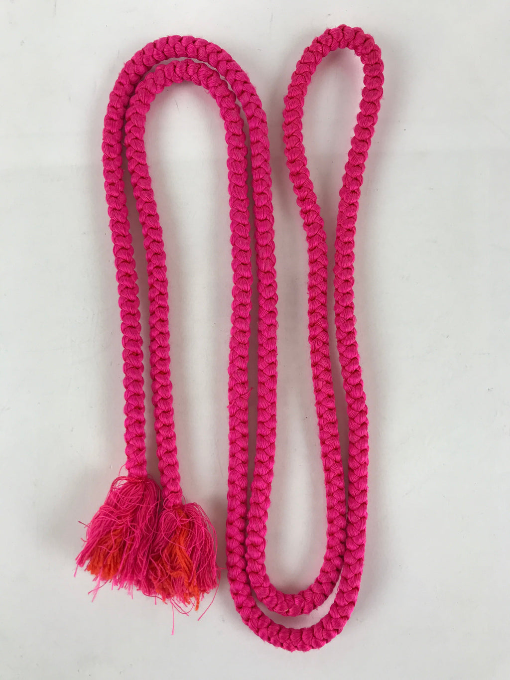 Japanese Boxed Obijime Kimono Accessory Silk Kumihimo Vtg Kimono Cord Pink OJ163