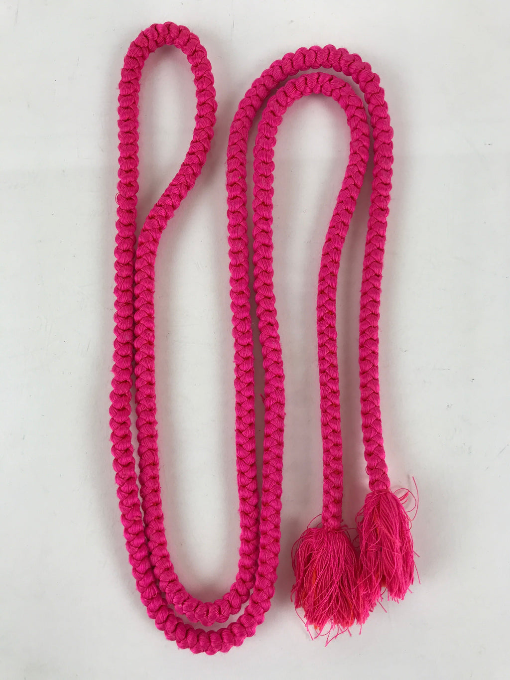 Japanese Boxed Obijime Kimono Accessory Silk Kumihimo Vtg Kimono Cord Pink OJ163