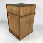 Japanese Boxed Wood Shelf Vtg Tea Ceremony Table Stand Tana T306