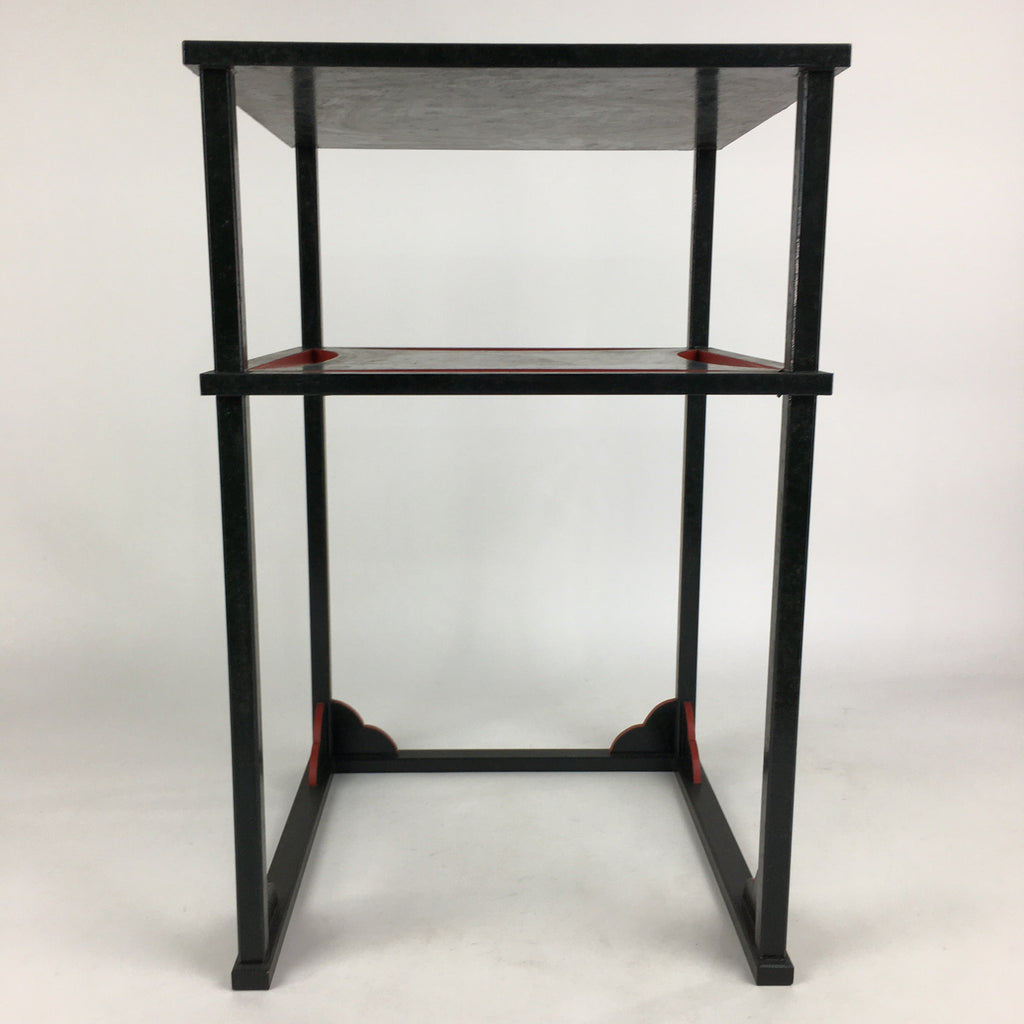 Japanese Boxed Wood Shelf Vtg Tea Ceremony Table Stand Tana T306