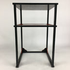 Japanese Boxed Wood Shelf Vtg Tea Ceremony Table Stand Tana T306