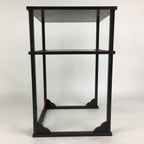 Japanese Boxed Wood Shelf Vtg Tea Ceremony Table Stand Tana T306