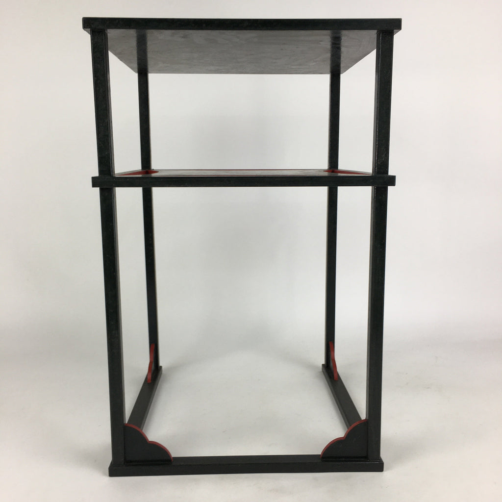 Japanese Boxed Wood Shelf Vtg Tea Ceremony Table Stand Tana T306