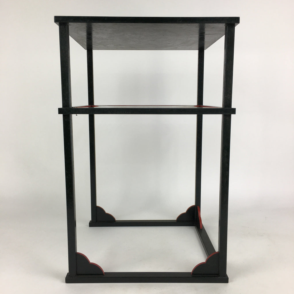 Japanese Boxed Wood Shelf Vtg Tea Ceremony Table Stand Tana T306
