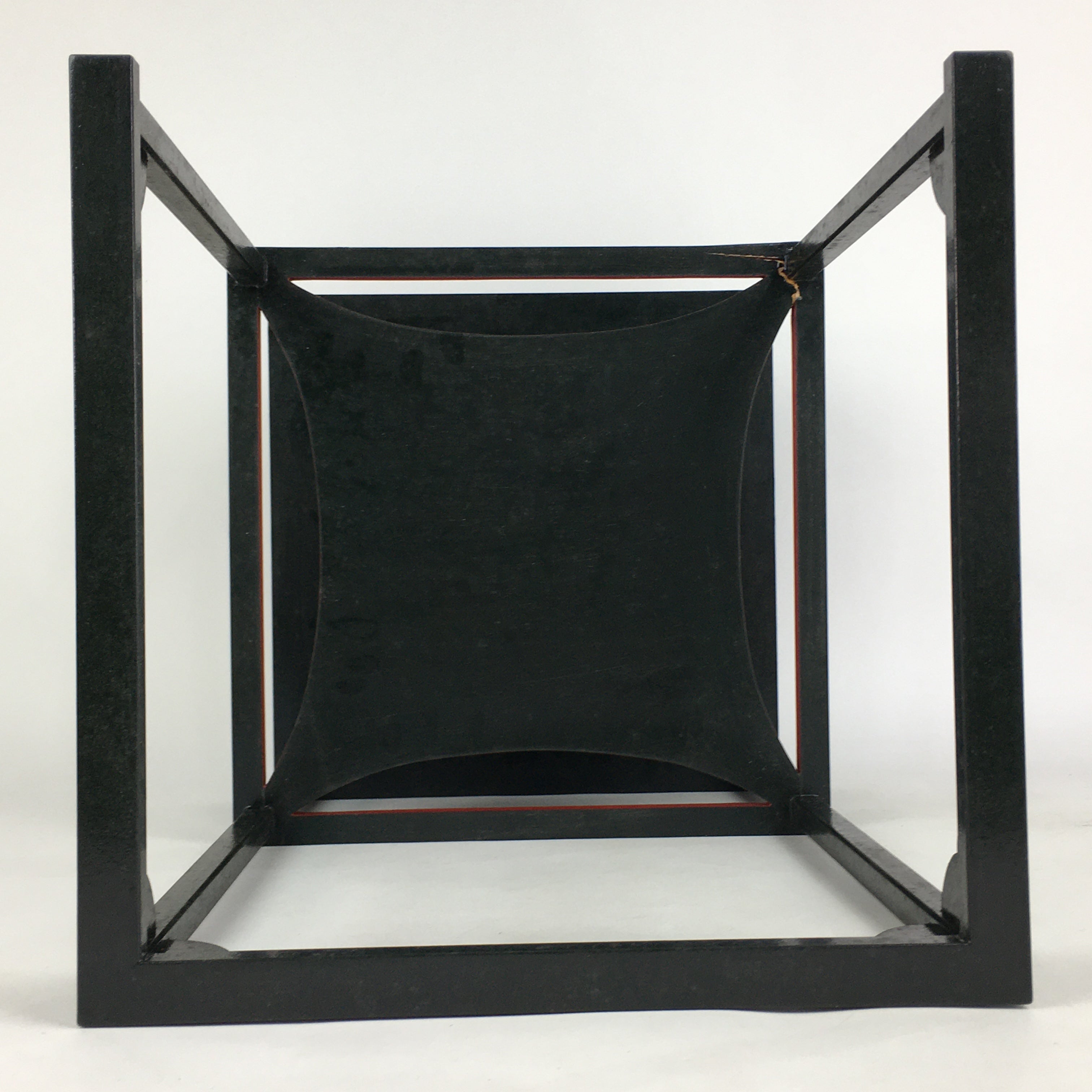 Japanese Boxed Wood Shelf Vtg Tea Ceremony Table Stand Tana T306