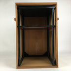 Japanese Boxed Wood Shelf Vtg Tea Ceremony Table Stand Tana T306