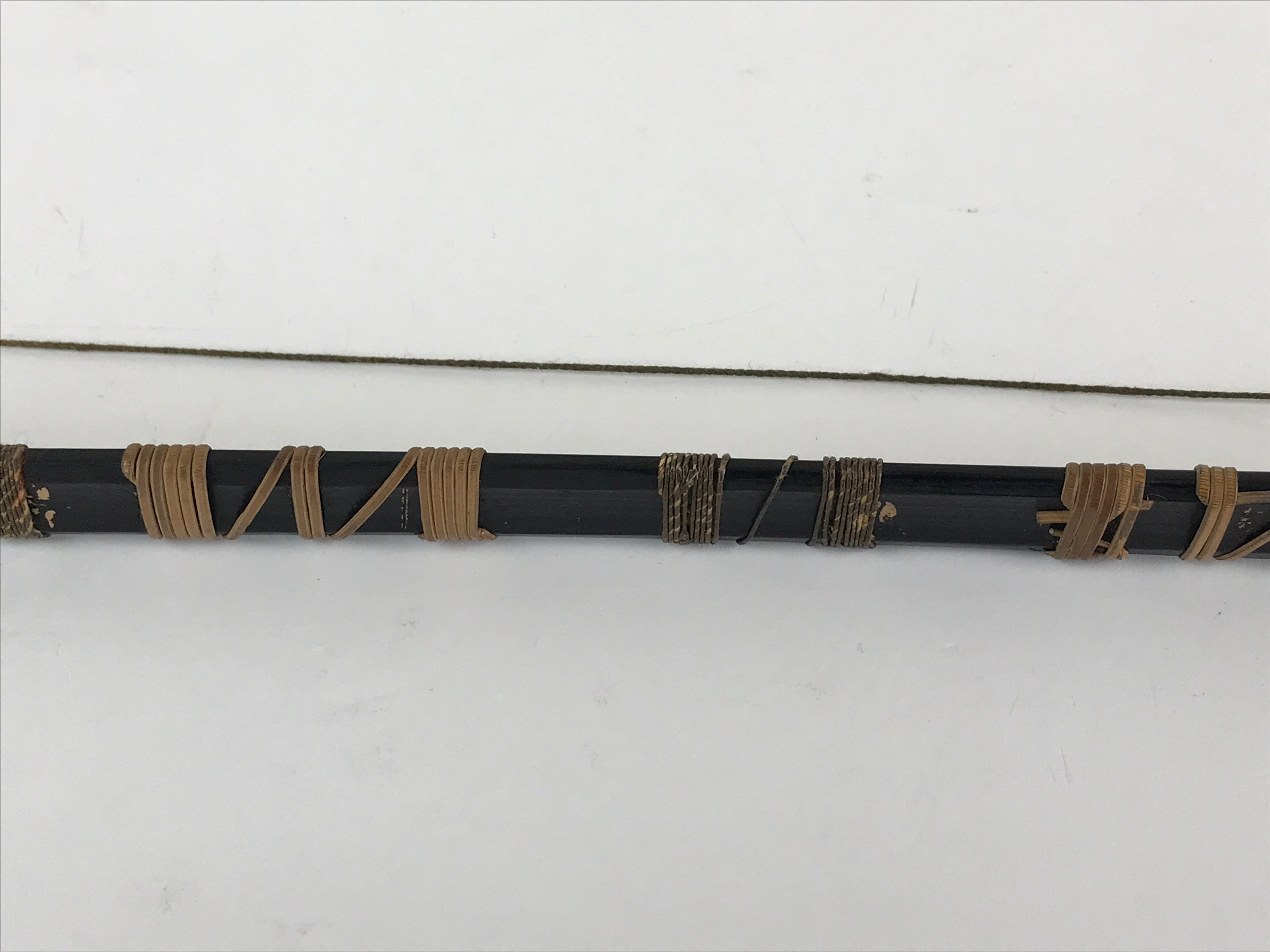 Japanese Boy's Day Bow And Arrow Set Display Vtg Amulet Yumiya Feather ID502