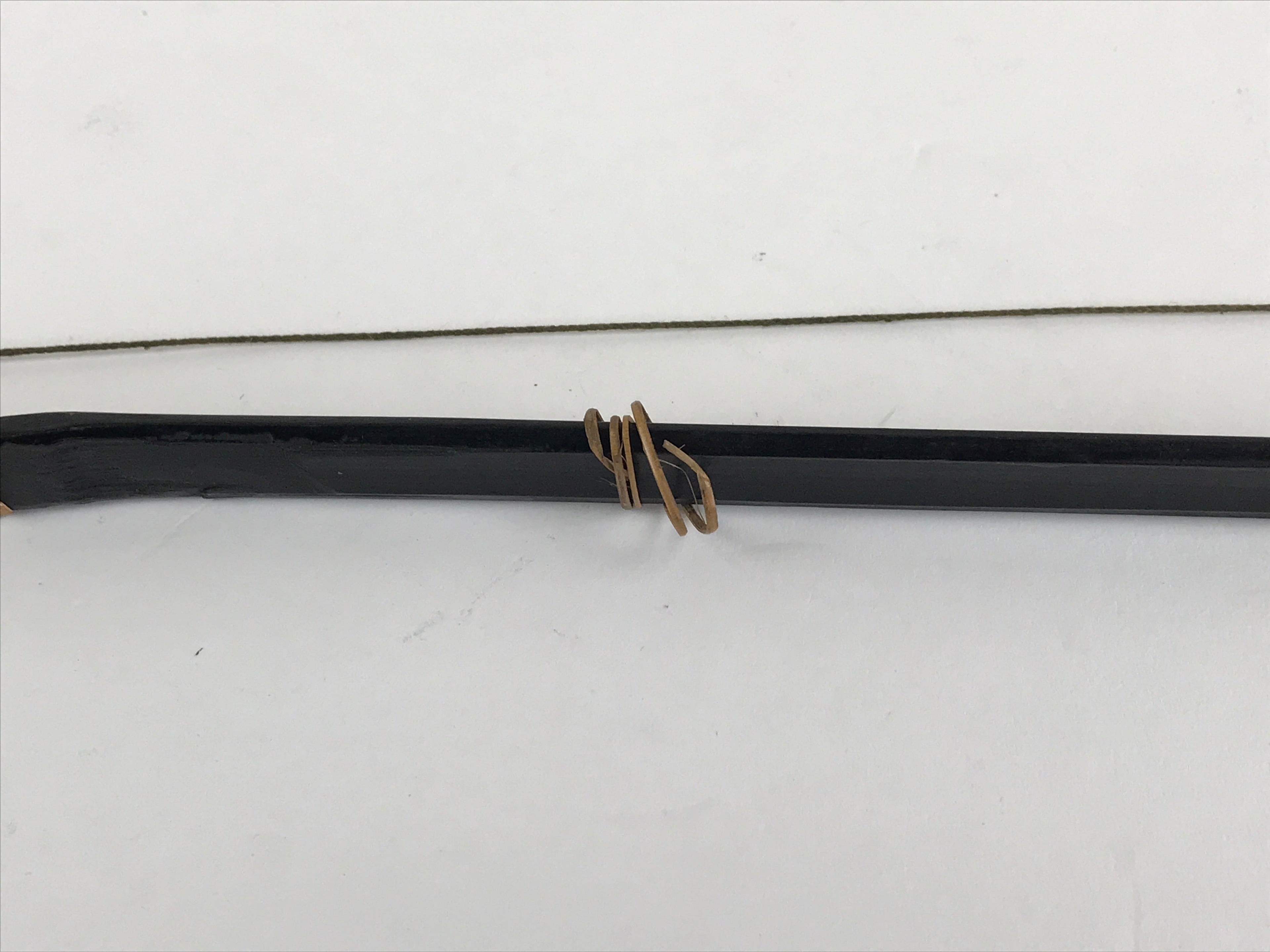 Japanese Boy's Day Bow And Arrow Set Display Vtg Amulet Yumiya Feather ID502
