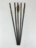 Japanese Boy's Day Bow And Arrow Set Display Vtg Amulet Yumiya Feather ID502