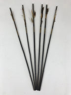 Japanese Boy's Day Bow And Arrow Set Display Vtg Amulet Yumiya Feather ID503