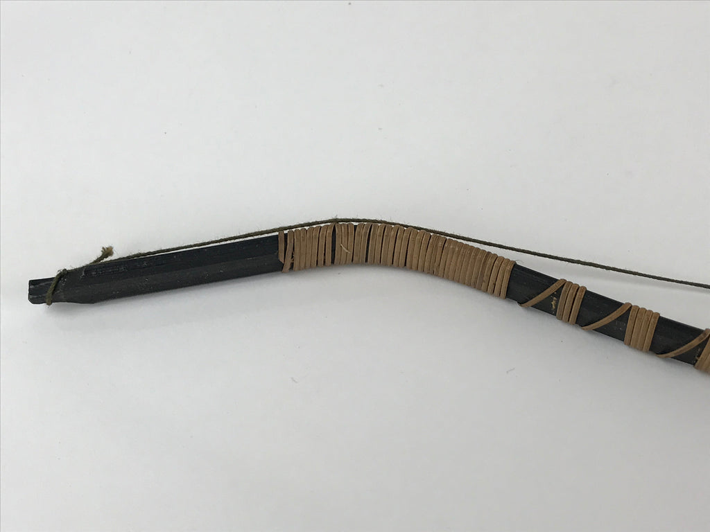 Japanese Boy's Day Bow And Arrow Set Display Vtg Amulet Yumiya Feather ID503