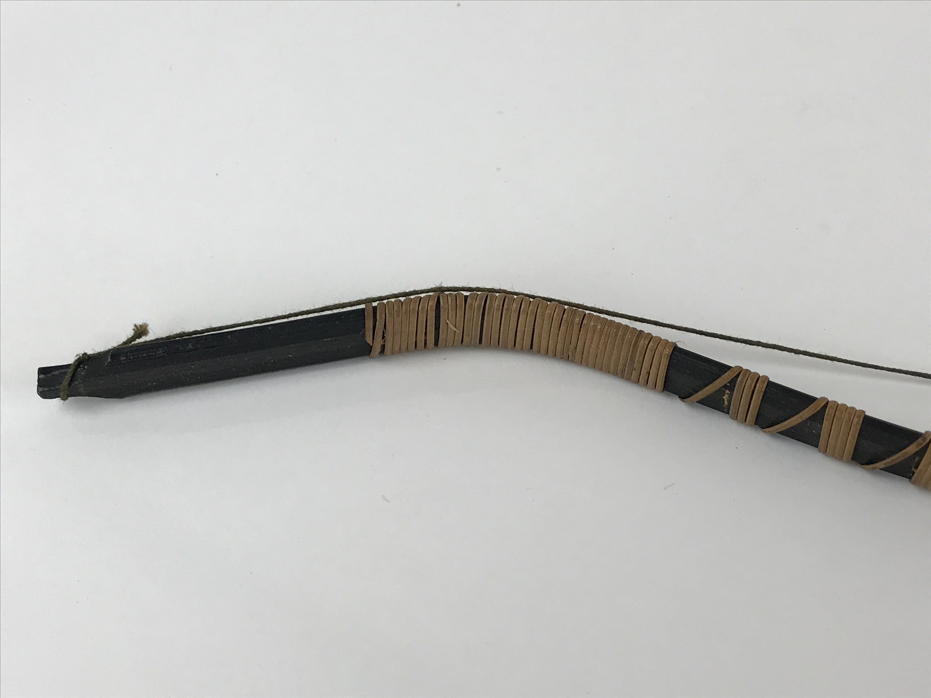 Japanese Boy's Day Bow And Arrow Set Display Vtg Amulet Yumiya Feather ID503