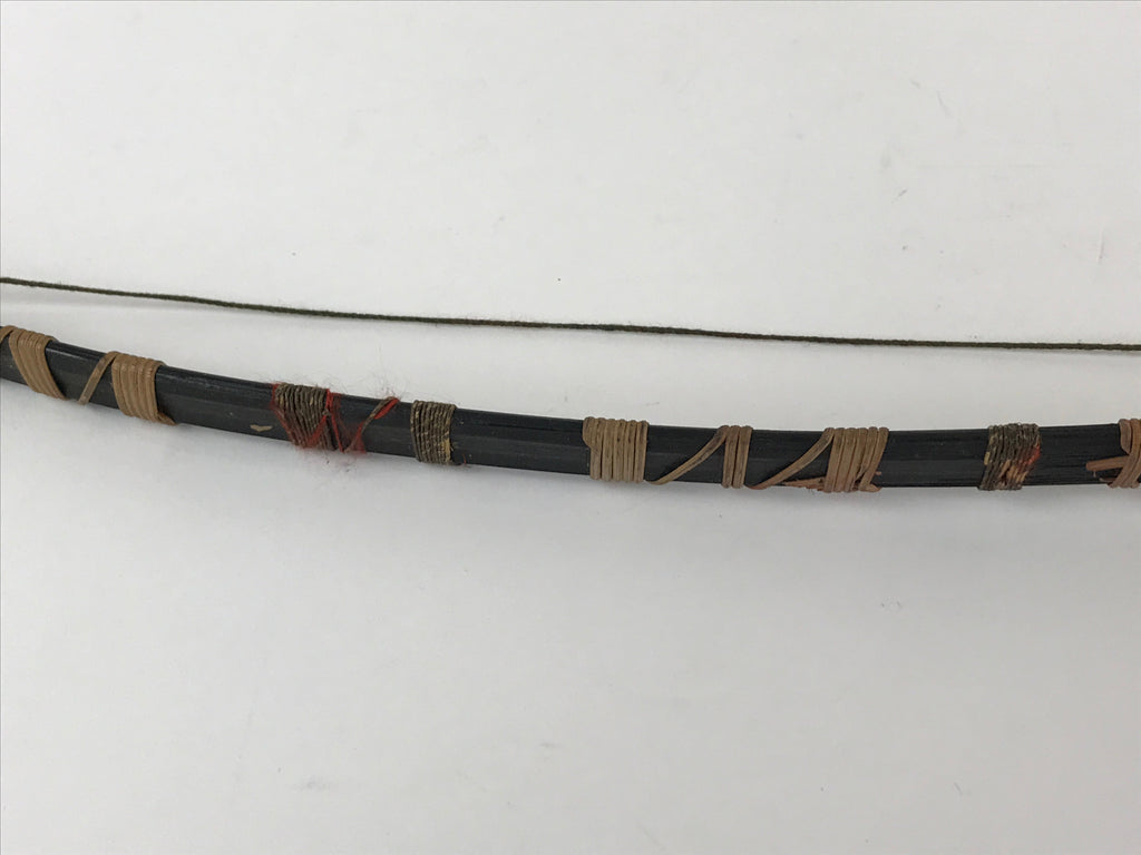 Japanese Boy's Day Bow And Arrow Set Display Vtg Amulet Yumiya Feather ID503