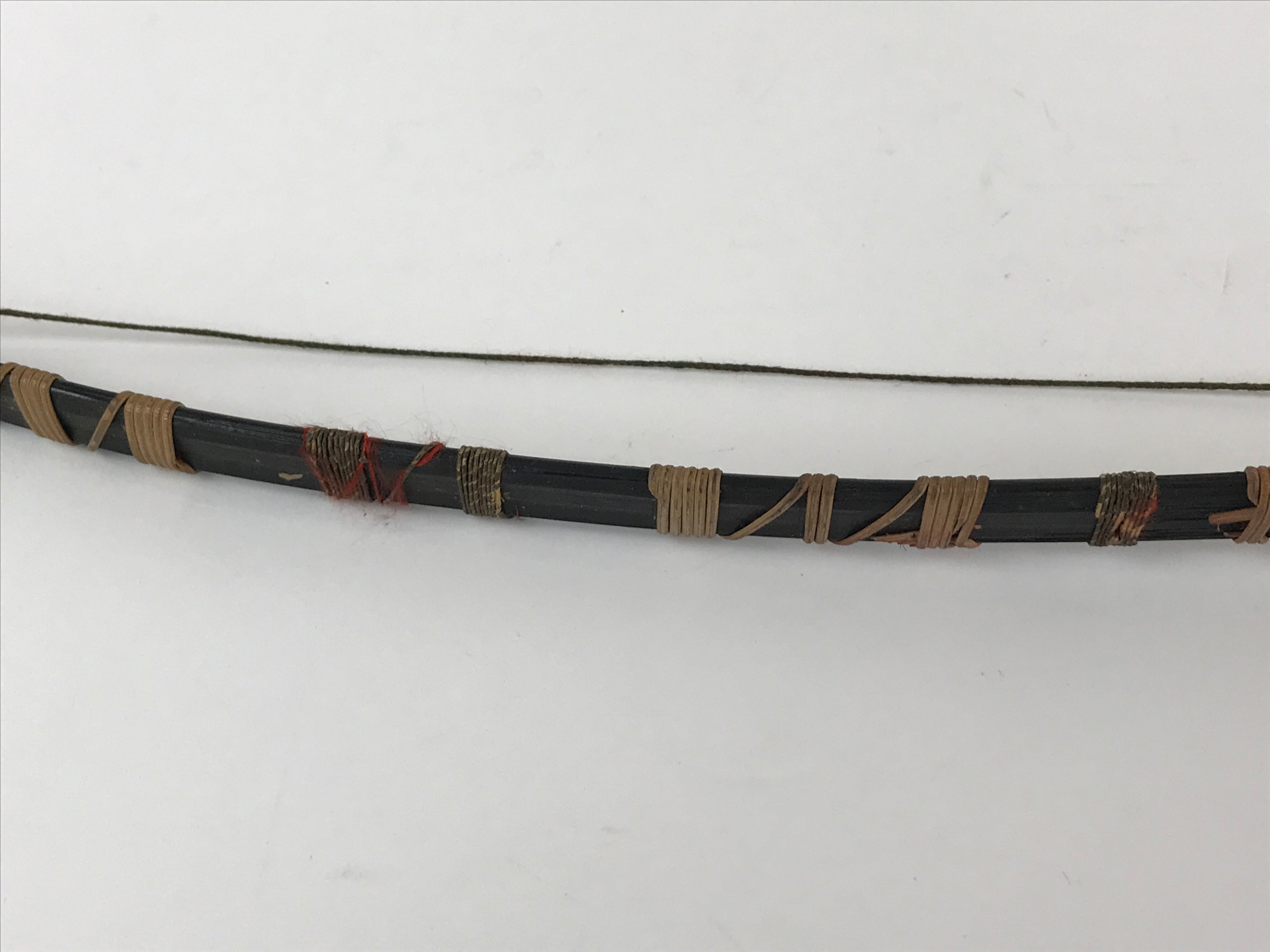 Japanese Boy's Day Bow And Arrow Set Display Vtg Amulet Yumiya Feather ID503