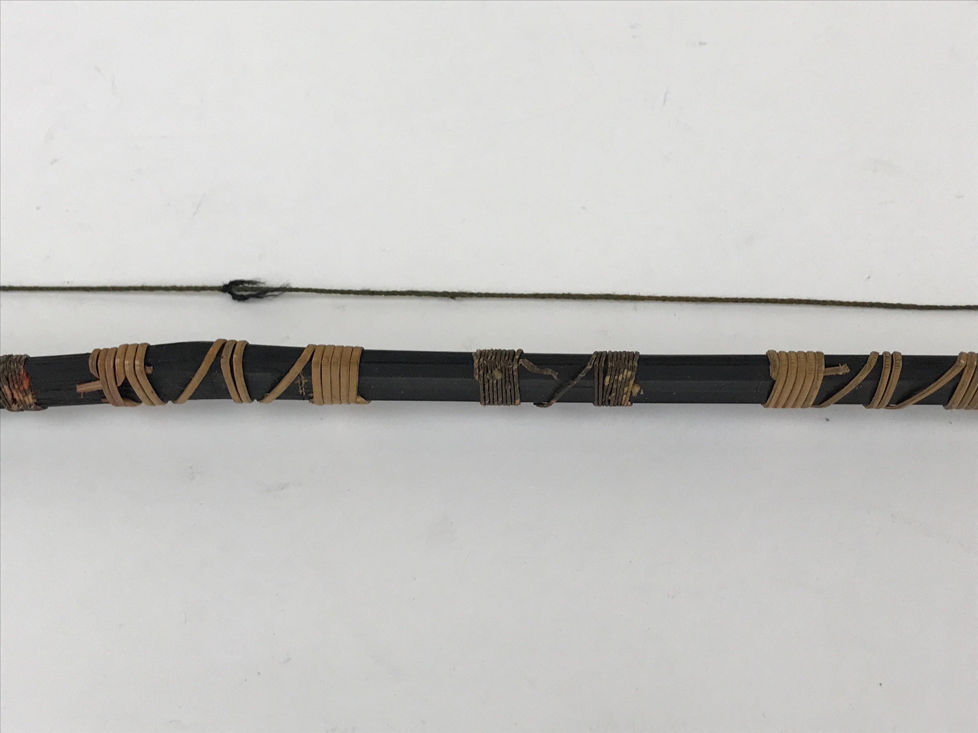 Japanese Boy's Day Bow And Arrow Set Display Vtg Amulet Yumiya Feather ID503