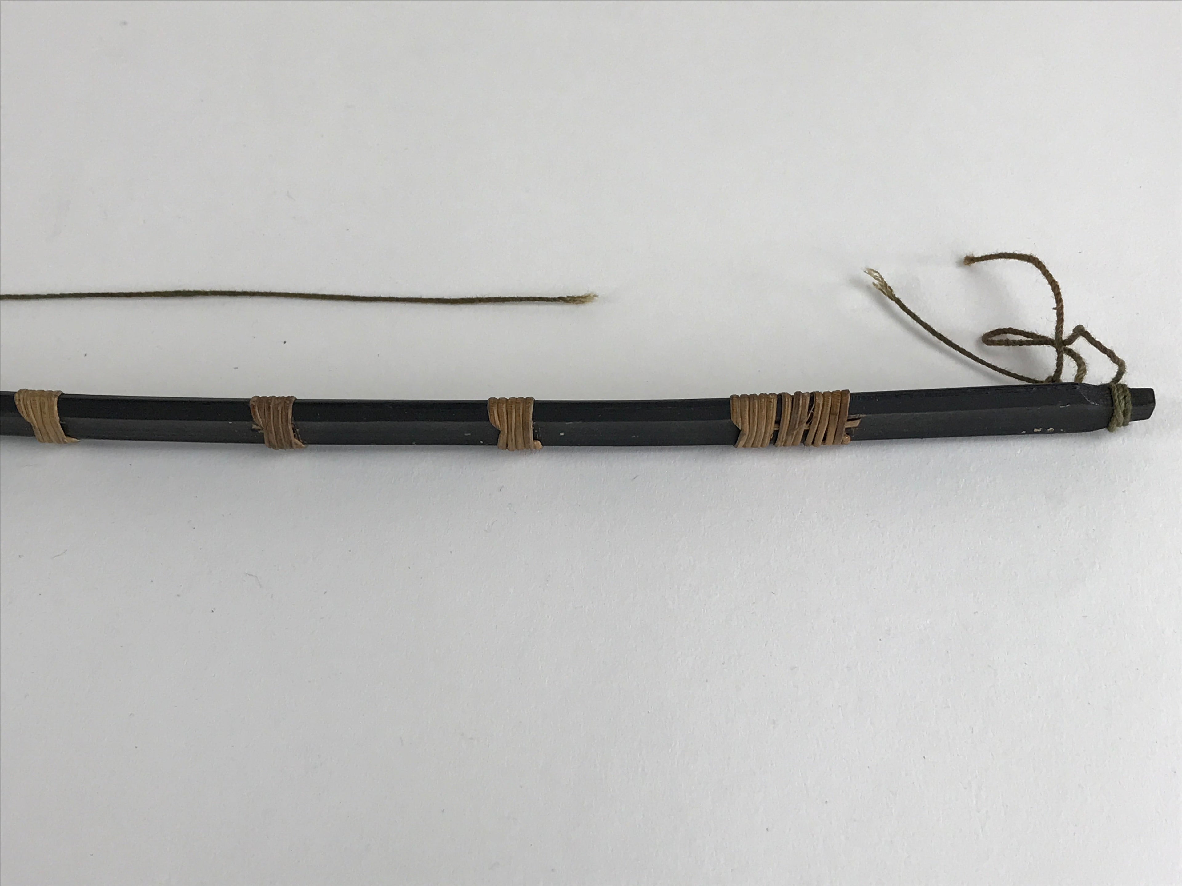 Japanese Boy's Day Bow And Arrow Set Display Vtg Amulet Yumiya Feather ID503