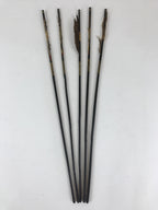 Japanese Boy's Day Bow And Arrow Set Display Vtg Amulet Yumiya Feather ID503