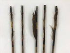 Japanese Boy's Day Bow And Arrow Set Display Vtg Amulet Yumiya Feather ID503