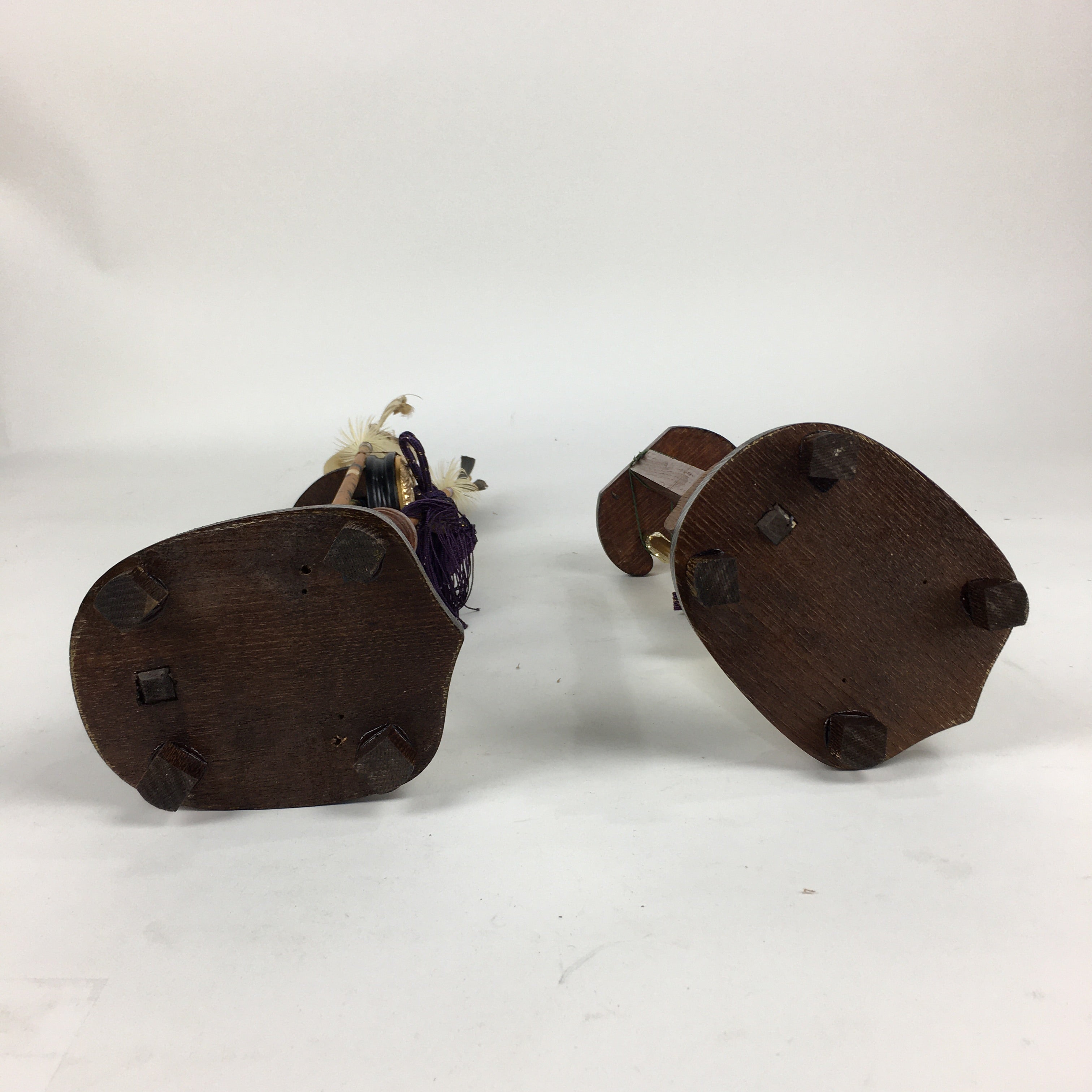 Japanese Boy's Day Bow Arrow And Sword Display Stand Set Vtg Amulet ID425