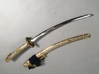 Japanese Boy's Day Sword Display Vtg Stand Katana Metal Wood ID341