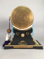 Japanese Boy's Day Taiko Drum Display Vtg Stand Striker Pillow Set ID318