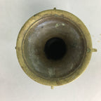 Japanese Brass Buddhist Altar Fitting Flower Vase Vtg Stand Butsudan BU83