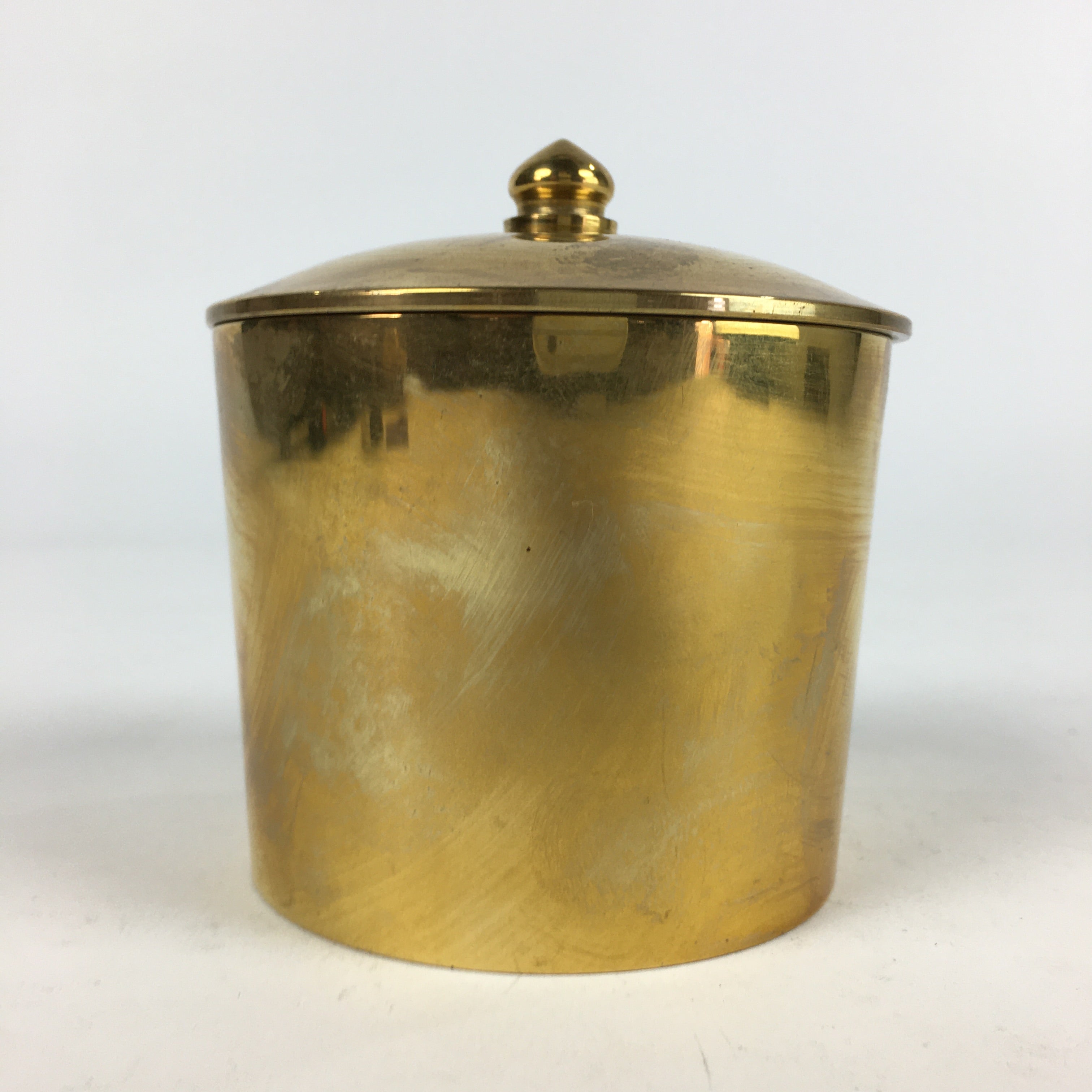 Japanese Brass Incense Burner Koro Vtg Buddhist Alter Fitting Butsugu BU714