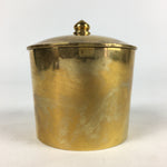 Japanese Brass Incense Burner Koro Vtg Buddhist Alter Fitting Butsugu BU714