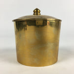 Japanese Brass Incense Burner Koro Vtg Buddhist Alter Fitting Butsugu BU714