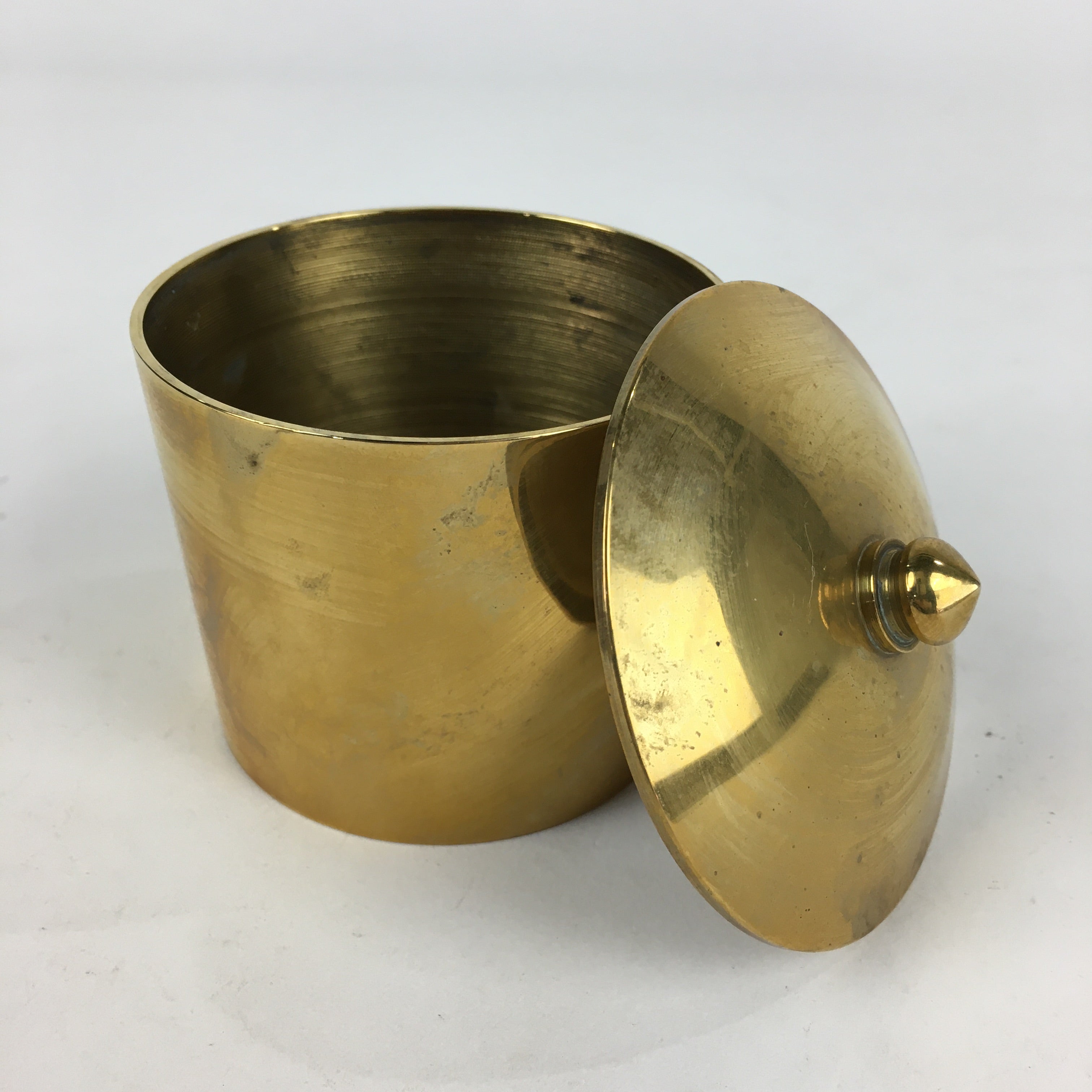 Japanese Brass Incense Burner Koro Vtg Buddhist Alter Fitting Butsugu BU714