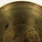 Japanese Brass Incense Burner Koro Vtg Buddhist Alter Fitting Butsugu BU714