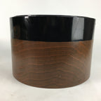 Japanese Brazier Ash Pot Fire Pit Vtg Brass Tea Ceremony Brown Hibachi H38