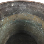 Japanese Brazier Gotoku Tea Ceremony Vtg Copper Fire Pit Ash Pot Hibachi H43