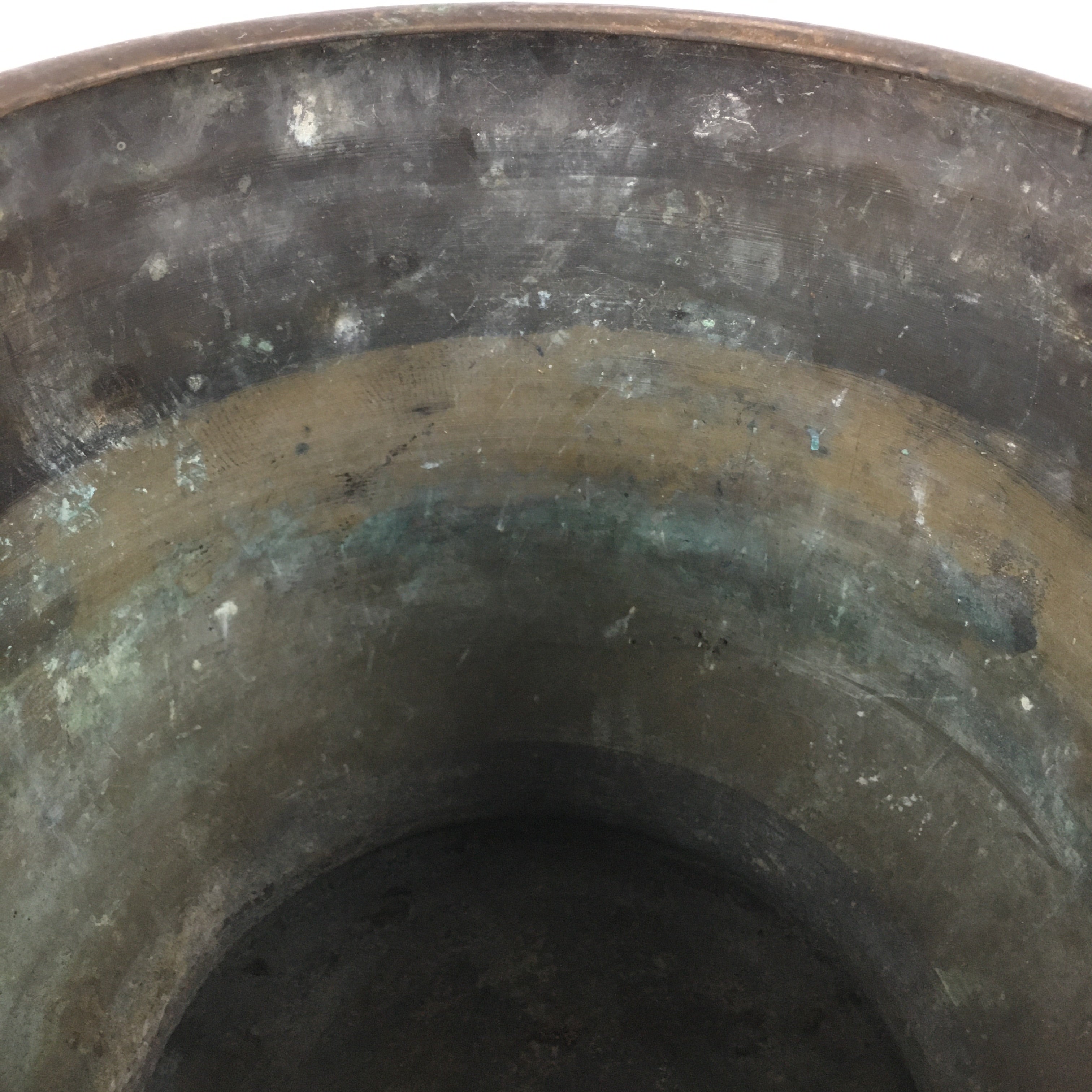 Japanese Brazier Gotoku Tea Ceremony Vtg Copper Fire Pit Ash Pot Hibachi H43