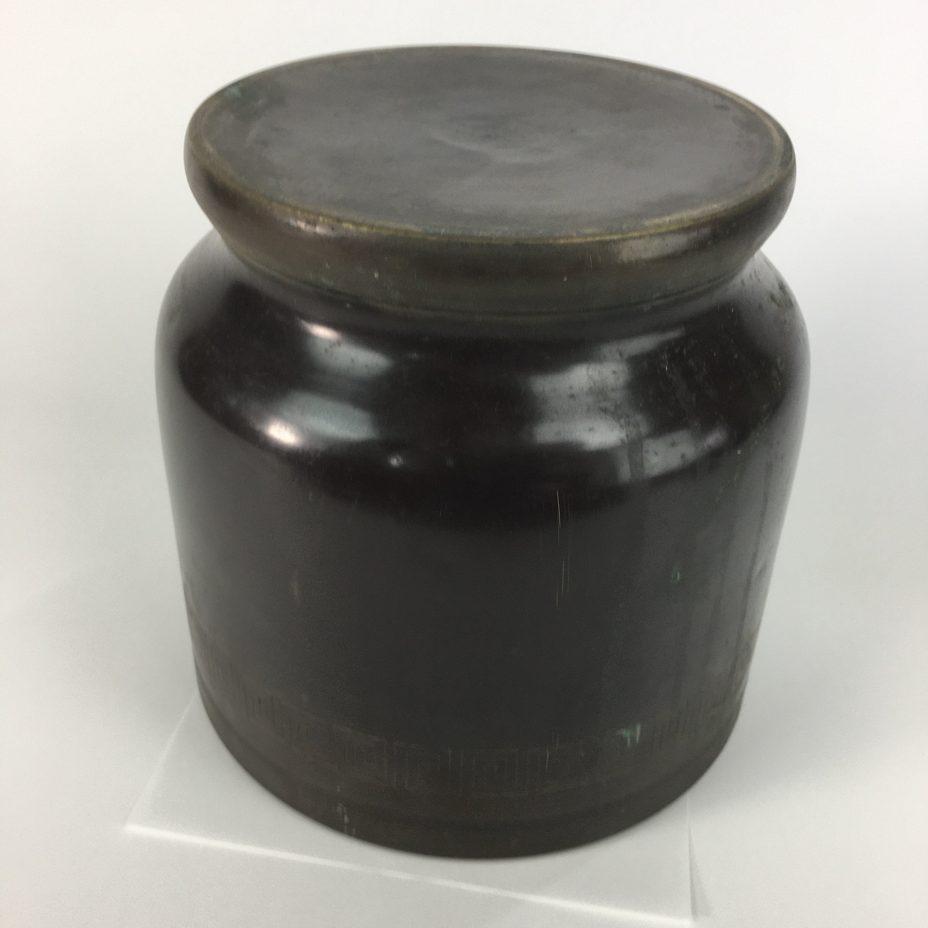 Japanese Brazier Tea Ceremony Copper Fire Pit Ash Pot Hibachi BU443