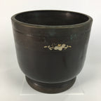 Japanese Brazier Tea Ceremony Copper Fire Pit Ash Pot Hibachi BU443