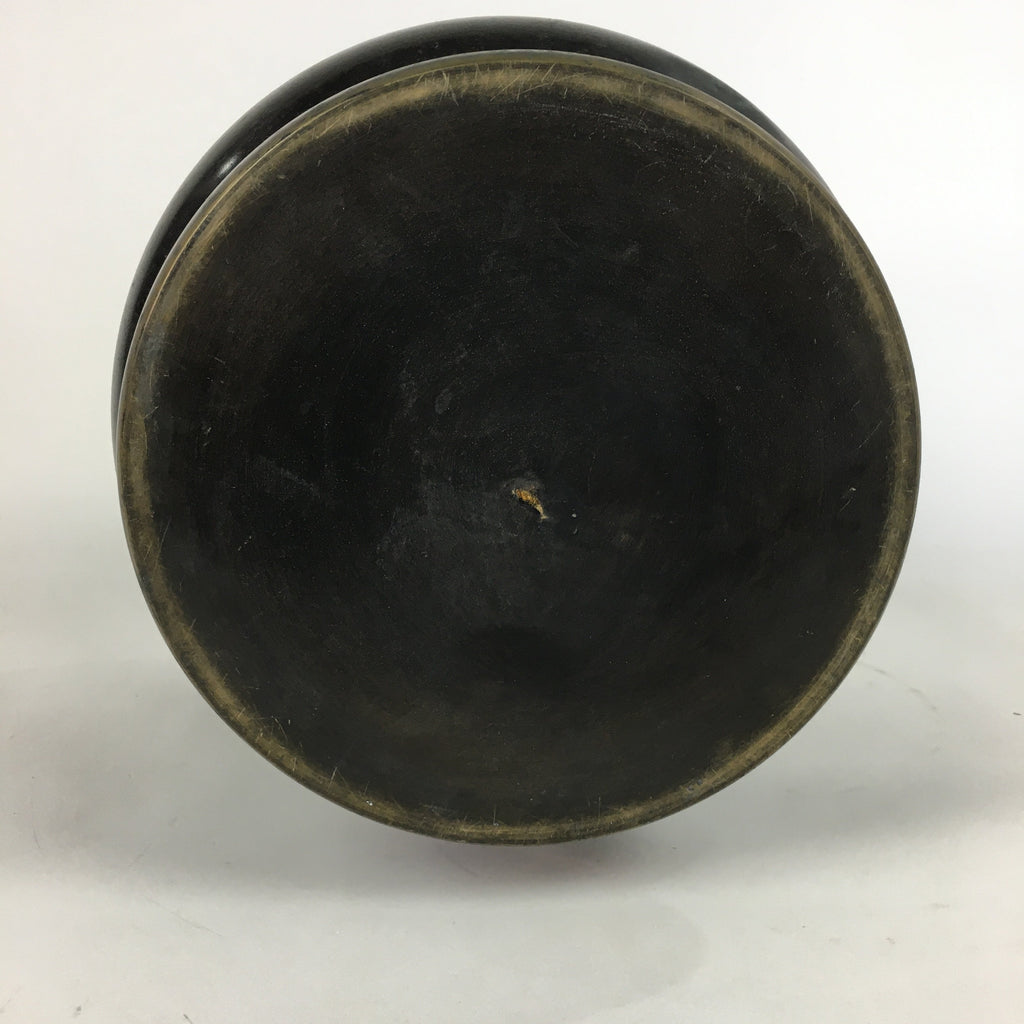Japanese Brazier Tea Ceremony Vtg Copper Fire Pit Ash Pot Hibachi Brown H37