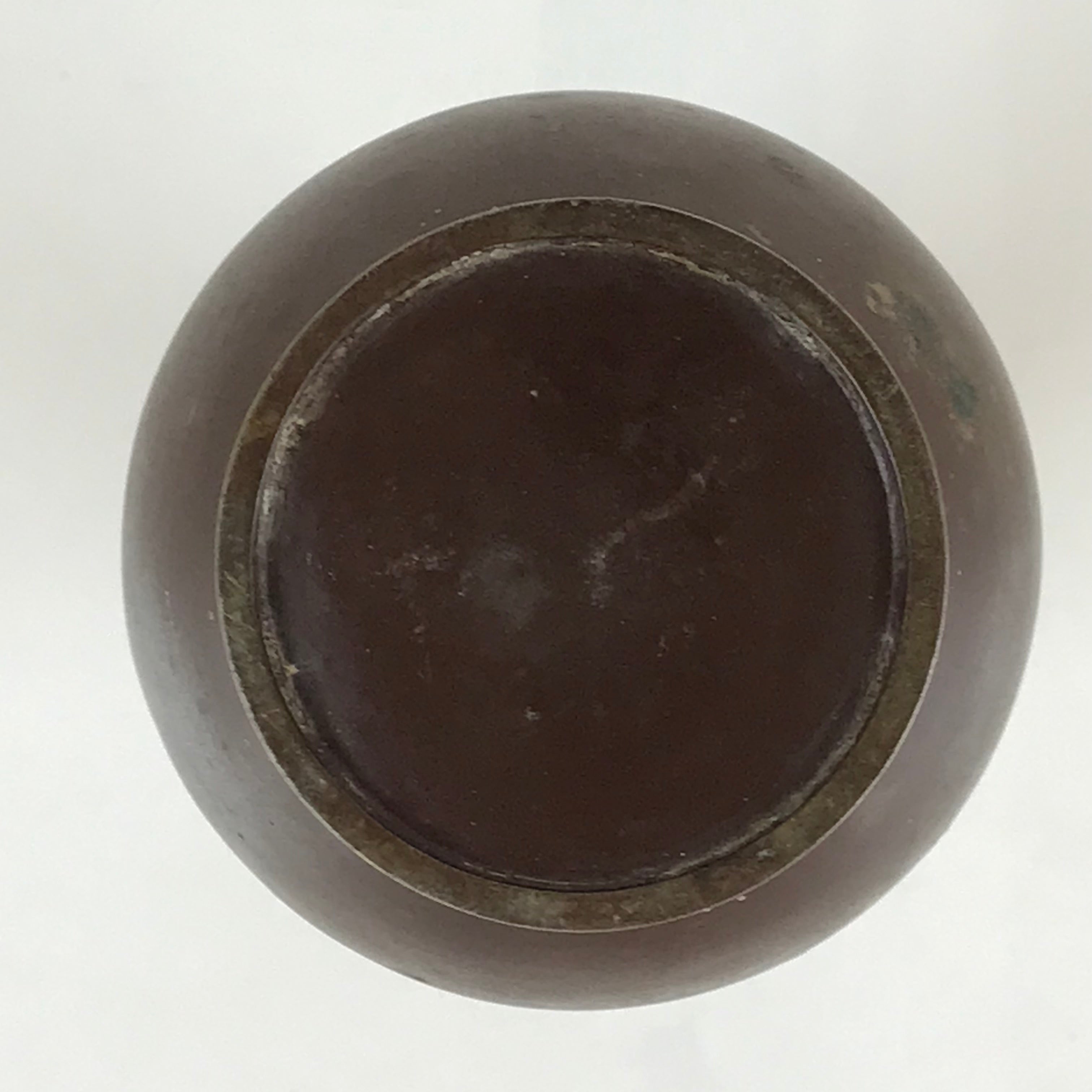 Japanese Bronze Buddhist Altar Fitting Flower Vase Vtg Butsudan BU743