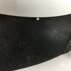 Japanese Bronze Flower Vase Vtg Crescent Moon Shape Black Ikebana Suiban FV942