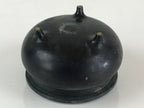Japanese Bronze Incense Burner Koro Vtg Buddhist Alter Fitting Butsugu BU794