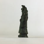 Japanese Bronze Small Figurine Vtg Fukurokuju 7 Lucky Gods Paper Weight JK315