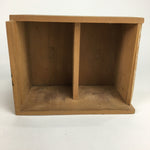 Japanese Bronze Statue Vtg 7 Lucky Gods Ebisu Daikokuten Wooden Box PX543