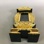 Japanese Buddhism Spiritual Tablet Buddhist Altar Vtg Wood Lacquer Ihai BU392
