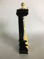 Japanese Buddhism Spiritual Tablet Buddhist Altar Vtg Wood Lacquer Ihai BU392